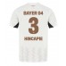 Maillot de foot Bayer Leverkusen Piero Hincapie #3 Extérieur vêtements 2024-25 Manches Courtes